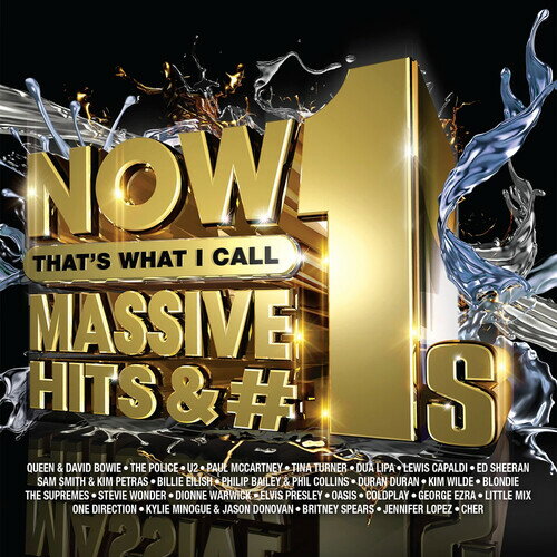 【輸入盤CD】VA / Now That's What I Call Massive Hits & Number 1s (UK盤)【K2023/4/28発売】