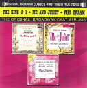 【輸入盤CD】【新品】Original Cast Recording / King & I (1951)/Me & Juliet (1953)/Pipe Dre...