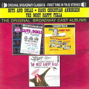 【輸入盤CD】Original Cast Recording / Guys & Dolls Hans Christian Andersen &【K2023/4/7発売】(ミュージカル)