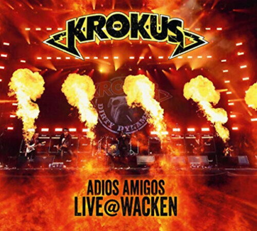 【輸入盤CD】【新品】Krokus / Adios Amigos Live At Wacken (Bonus DVD)【K2021/2/26発売】 (クローカス)