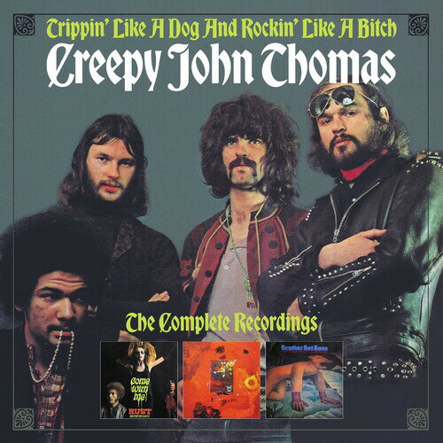 ͢CDCreepy John Thomas / Trippin Like A Dog &Rockin Like A Bitch: CompleteK2020/11/27ȯ(꡼ԡ󡦥ȡޥ)