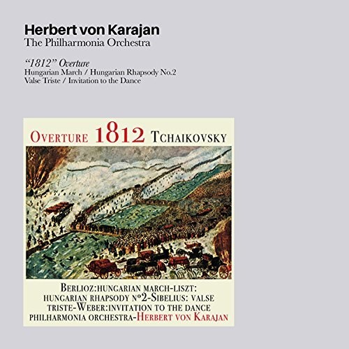【輸入盤CD】【新品】Herbert Von Karajan/Philarmonia Orchestra / 1812 Overture/Hungarian March/Hungarian 【K2016/10/21発売】