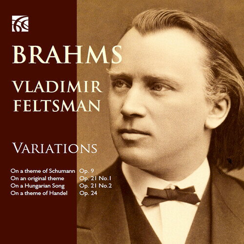 【輸入盤CD】Brahms/Feltsman / Variations【K2023/7/7発売】(ブラームス)ヴラジーミル・フェルツマン