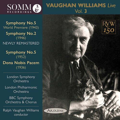 【輸入盤CD】【新品】Vaughan Williams/LSO/London Phil Orch / Live Vo. 3【K2022/11/18発売】 (ヴォーン ウィリアムス)