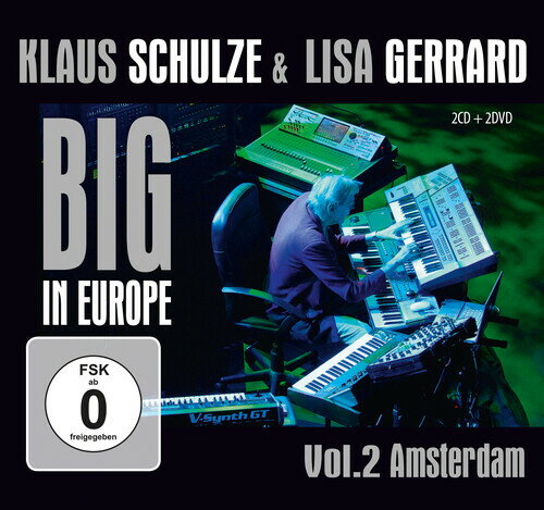 【輸入盤CD】【新品】Klaus Schulze/Lisa Gerrard / Big In Europe Vol. 2: Amsterdam (w/DVD) (w/Book..