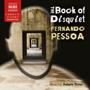 【輸入盤CD】Fernando Pessoa/Adam Sims / Book Of Disquiet【K2018/7/13発売】