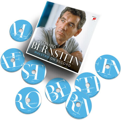 【輸入盤CD】Leonard Bernstein / Maestro On Record (Box)(12CD)【K2023/9/15発売】(レナード・バーンスタイン / マエストロ・オン・レコード)