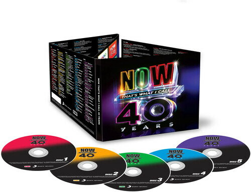 【輸入盤CD】VA / Now That's What I Call 40 Years [5CD] (UK盤)【K2023/12/1発売】