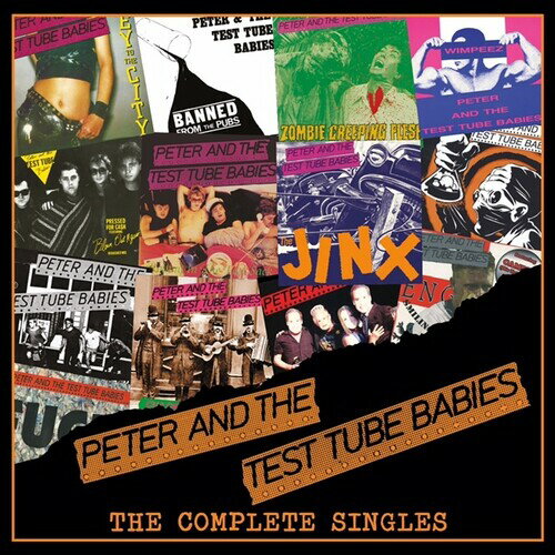 【輸入盤CD】Peter & The Test Tube Babies / Complete Singles - Double Edition【K2024/3/15発売】