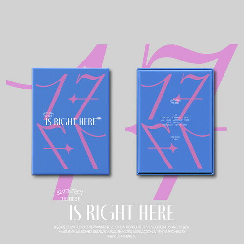 【輸入盤CD】【新品】Seventeen / Seventeen Best Album '17 Is Right Here (Dear Ver.)【K2024/5/3発売】(セヴンティーン)