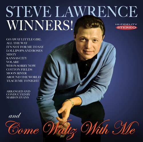 【輸入盤CD】【新品】Steve Lawrence / Winners!/Come Waltz With Me【K2024/4/5発売】(スティーヴ・ローレンス)