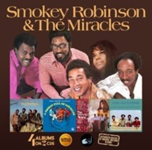 【輸入盤CD】Smokey Robinson The Miracles / Pocket Full Of Miracles/One Dozen Roses/Flying【K2024/4/19発売】(スモーキー ロビンソン＆ミラクルズ)