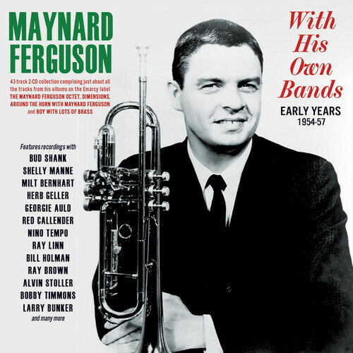 ��͢����CD�ۡڿ��ʡ�MAYNARD FERGUSON / WITH HIS OWN BANDS: EARLY YEARS 1954-57��K2024/08/0...