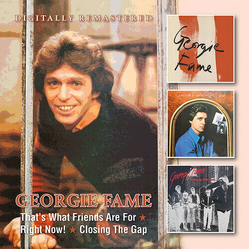 【輸入盤CD】【新品】GEORGIE FAME / THAT'S WHAT FRIENDS ARE FOR/RIGHT NOW/CLOSING THE GAP 【K2024/09/06発売】(ジョージー・フェイム)