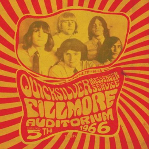 【輸入盤CD】【新品】Quicksilver Messenger Service / Fillmore Auditorium - November 5 1966 【2014/2/4発売】( クイックシルヴァー・メッセンジャー・サーヴィス)