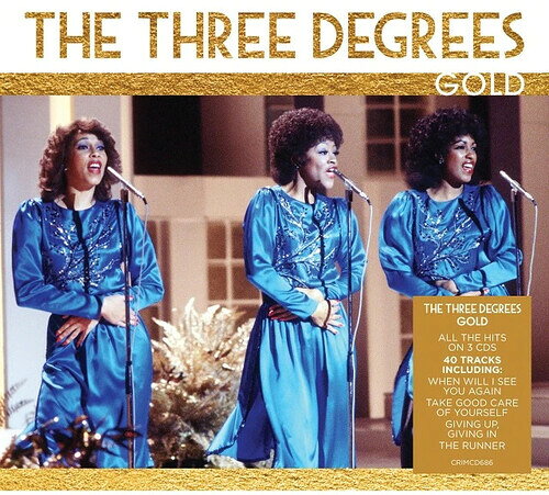 2020/11/6 発売UK盤レーベル：CRIMSON PRODUCTIONS収録曲：(スリーディグリーズ)Three CDs. Signed to Philadelphia International Records (PIR), The Three Degrees made a double debut in the UK singles chart in April 1974 with their own "Year Of Decision", and "TSOP (The Sound Of Philadelphia"), on which they were co-credited with MFSB. Both songs were written by PIR supremos Kenneth Gamble and Leon Huff, who also wrote the trio's next single, the chart-topping "When Will I See You Again". After several more hits on PIR, including "Take Good Care Of Yourself", they signed to the Ariola label. With the disco mastermind Giorgio Moroder in the producer's chair, they had a further run of Top 10 hits in 1978 and 1979 with "Giving Up, Giving In", "Woman In Love", "The Runner" and "My Simple Heart". This 40-track set includes all the trio's 1970s UK hits and more. CD3 contains six extended versions of their Giorgio Moroder hits, as well as four live tracks from their PIR days, covering hits by Dan Hartman, Elton John, Stevie Wonder and The O'Jays.