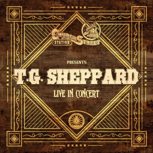 【輸入盤CD】【新品】T.G SHEPPARD / LIVE AT CHURCH STREET STATION (On Demand CD)【K2024/07/19発売】(TGシェパード)