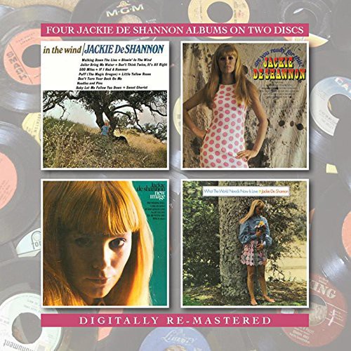 【輸入盤CD】【新品】Jackie De Shannon / In The Wind/Are You Ready For This(ジャッキー・デ・シャノン)