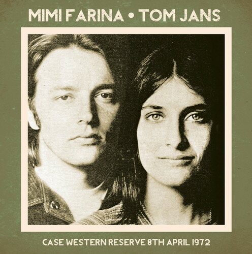 【輸入盤CD】【新品】Mimi Farina/Tom Jans / Case Western Reserve 8Th April 1972