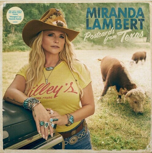 【輸入盤CD】【新品】MIRANDA LAMBERT / POSTCARDS FROM TEXAS【K2024/09/13発売】(ミランダ・ランバート)