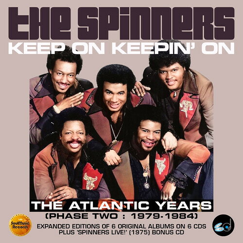 【輸入盤CD】【新品】Spinners / Keep On Keepin On: Atlantic Years - Phase 2: 79-84【K2024/7/12発売】(スピナーズ)
