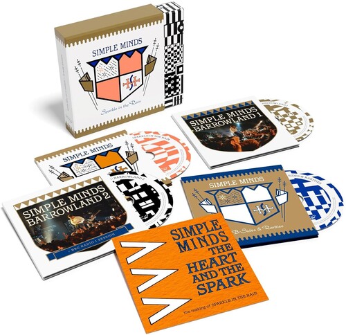 【輸入盤CD】【新品】SIMPLE MINDS / SPARKLE IN THE RAIN (BOX) (4PC)【K2024/11/22発売】(シンプル マインズ)