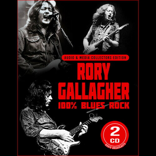 【輸入盤CD】【新品】RORY GALLAGHER / 100% BLUES ROCK【K2024/10/04発売】(ロリー・ギャラガー)
