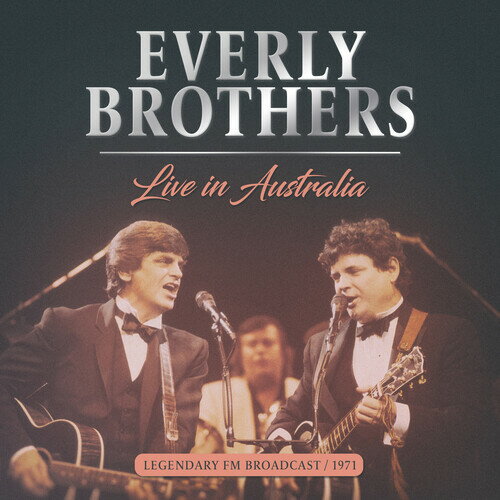 【輸入盤CD】【新品】EVERLY BROTHERS / LIVE IN AUSTRALIA 1971【K2024/11/15発売】(エヴァリー・ブラザーズ)(2.0)