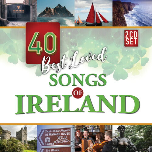 【輸入盤CD】【新品】VA / 40 BEST LOVED SONGS OF IRELAND【K2024/11/08発売】