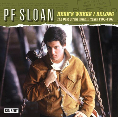 【輸入盤CD】【新品】P.F. Sloan / Here 039 s Where I Belong: The Best of the Dunhill Years (PFスローン)