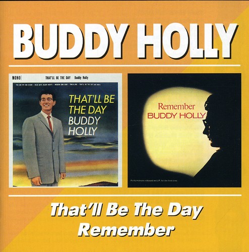【輸入盤CD】【新品】BUDDY HOLLY / THAT'LL BE THE DAY / REMEMBER (バディ・ホリー)