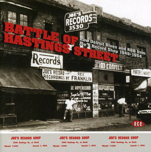 【輸入盤CD】【新品】VA / Battle of Hastings Street: Raw Detroit Blues & R&B From Joe's Record Shop 1953-1954