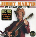 【輸入盤CD】【新品】Jimmy Martin / 20 Greatest Hits (ジミー・マーティン)