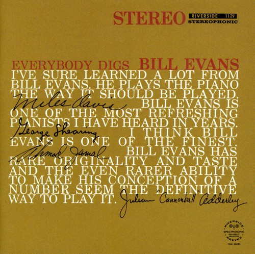【輸入盤CD】【新品】Bill Evans / Everybody Digs Bill Evans [Keepnews Collection] (ビル・エヴァンス)