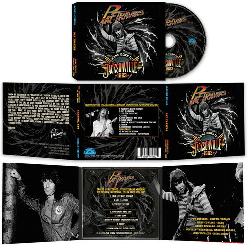 【輸入盤CD】【新品】PAT TRAVERS / GOING DOWN TO JACKSONVILLE - 1983【K2025/6/20発売】