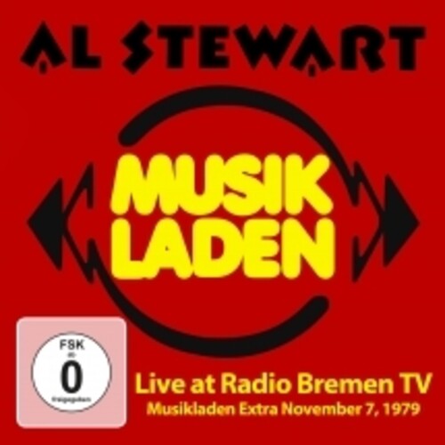 楽天あめりかん・ぱい【輸入盤CD】【新品】AL STEWART / LIVE AT RADIO BREMEN TV （Musikladen Extra November 7, 1979）（W/DVD）【K2025/5/9発売】（アル・スチュワート）
