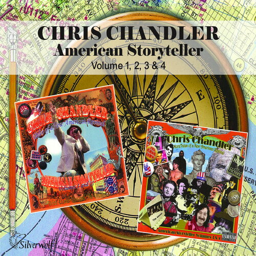 Artist Name: A - 【輸入盤CD】【新品】CHRIS CHANDLER / AMERICAN STORYTELLER VOLUME 1-4 (BOX)【K2025/2/21発売】