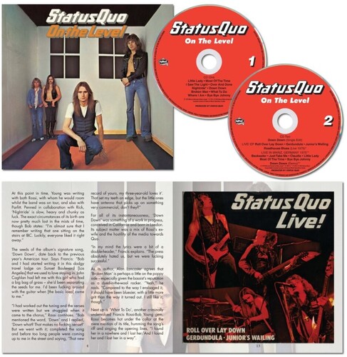 【輸入盤CD】【新品】STATUS QUO / ON THE LEVEL: 50TH ANNIVERSARY DELUXE (Deluxe Edition)【K2025/10/17発売】(ステイタス・クォー)