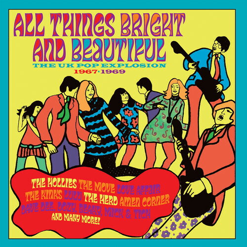 【輸入盤CD】【新品】VA / ALL THINGS BRIGHT & BEAUTIFUL: UK POP EXPLOSION【K2025/8/22発売】