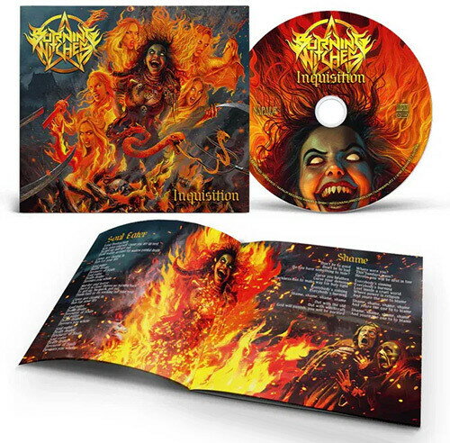 【輸入盤CD】【新品】BURNING WITCHES / INQUISITION【K2025/8/22発売】