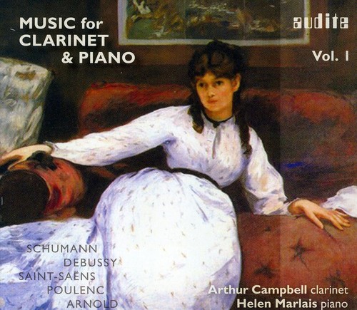 【輸入盤CD】【新品】Schumann/Debussy/Campbell/Marlais / Music For Clarinet & Piano (クラリネットとピアノのための音楽集)