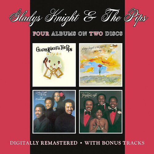【輸入盤CD】【新品】GLADYS KNIGHT & THE PIPS / Imagination / I Feel A Song / 2nd Anniversary / The One & Only... 【K2026/3/6発売】(グラディス・ナイト＆ザ・ピップス)