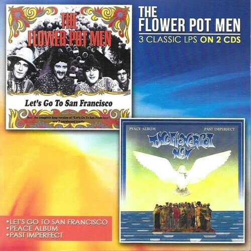 【輸入盤CD】【新品】Flower Pot Men / Let's Go To San Francisco/Peace Album (2PK)【K2021/6/4発売】