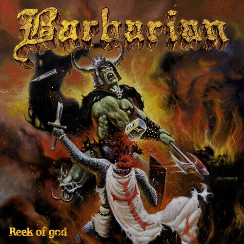 【輸入盤CD】【新品】BARBARIAN / REEK OF GOD【K2026/2/20発売】