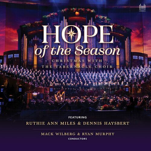 【輸入盤CD】【新品】TABERNACLE CHOIR AT TEMPLE SQUARE / HOPE OF THE SEASON - Christmas with The Tabernacle Choir【K2025/10/24発売】(タバナクル合唱団)