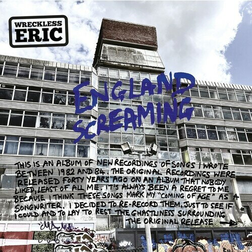 【輸入盤CD】【新品】WRECKLESS ERIC / ENGLAND SCREAMING【K2025/11/21発売】