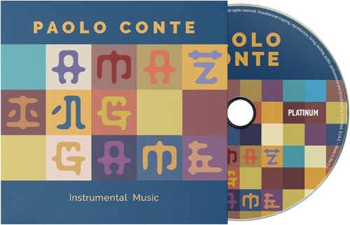 【輸入盤CD】【新品】PAOLO CONTE / AMAZING GAME: INSTRUMENTAL MUSIC【K2025/11/21発売】
