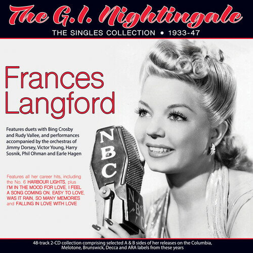 【輸入盤CD】【新品】FRANCES LANGFORD / G.I. NIGHTINGALE: THE SINGLES COLLECTION 1933-47【K2025/5/9発売】