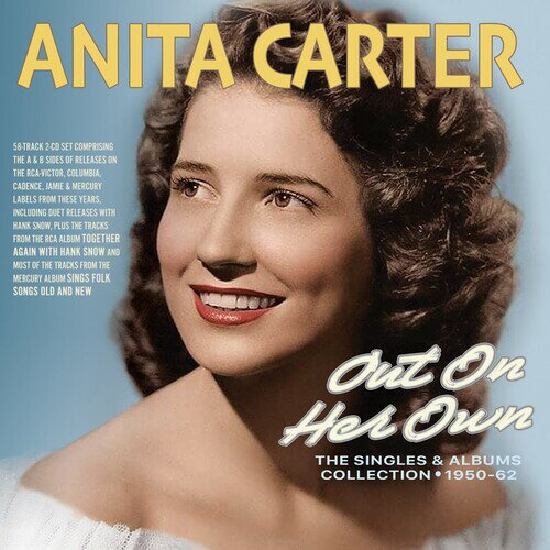 Fork, Country - 【輸入盤CD】【新品】ANITA CARTER / OUT ON HER OWN: THE SINGLES & ALBUMS COLLECTION【K2026/1/16発売】
