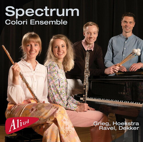 発売日: 2023/2/3輸入盤USレーベル: Aliud Records収録曲:コメント:With Spectrum, the Colori Ensemble presents it's third album for Aliud Records in close collaboration with the Frisian Music Archive. Earlier releases were Colori Miti (2015) and Evasio (2019). The ensemble's name derives from the composition Colori by the composer Wim van Ligtenberg, written in 2012. Since then, various composers have dedicated their compositions to the ensemble. Apart from new, contemporary repertoire, the ensemble performs their own arrangements of classical masterpieces. The members of the ensemble are Rianne Jongsma (flute), Wilma Jongsma (oboe), Arjan Jongsma (marimba) and Frans Douwe Slot (piano). They performed in numerous venues and at various festivals, among which the International Chamber Music Festival Schiermonnikoog, the Nieuwe Kerk in The Hague and the Concertgebouw in Amsterdam. Radio performances were broadcasted by Radio 4 in programmes like Passaggio, de Klassieken, Podium, Spiegelzaal and Muziekwijzer.With Spectrum, the Colori Ensemble presents it's third album for Aliud Records in close collaboration with the Frisian Music Archive. Earlier releases were Colori Miti (2015) and Evasio (2019). The ensemble's name derives from the composition Colori by the composer Wim van Ligtenberg, written in 2012. Since then, various composers have dedicated their compositions to the ensemble. Apart from new, contemporary repertoire, the ensemble performs their own arrangements of classical masterpieces. The members of the ensemble are Rianne Jongsma (flute), Wilma Jongsma (oboe), Arjan Jongsma (marimba) and Frans Douwe Slot (piano). They performed in numerous venues and at various festivals, among which the International Chamber Music Festival Schiermonnikoog, the Nieuwe Kerk in The Hague and the Concertgebouw in Amsterdam. Radio performances were broadcasted by Radio 4 in programmes like Passaggio, de Klassieken, Podium, Spiegelzaal and Muziekwijzer.